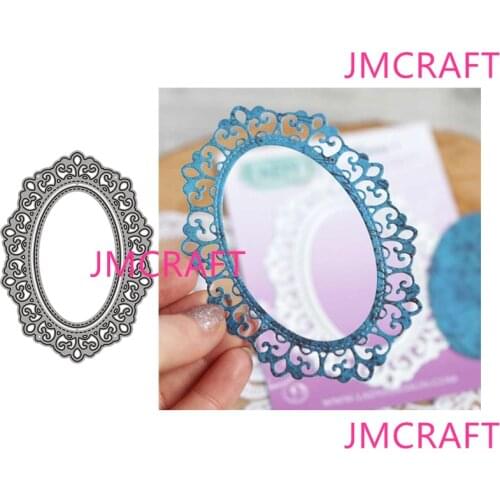 JMCRAFT 2021 New Beautiful Lace Borders Metal Cutting Dies DIY Scrapbook Handmade Paper Craft Metal Steel Template Dies