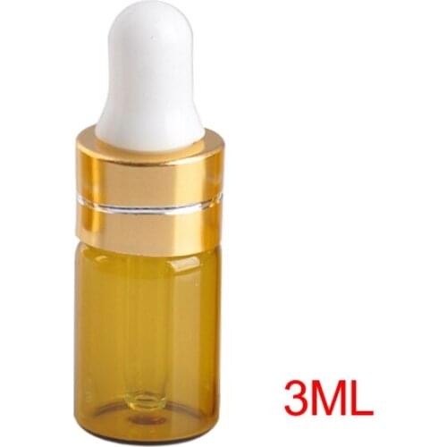 3ml Refill Bottle Portable Mini Refillable Perfume With Spray Aroma Pump Empty Cosmetic Container Travel Nebulizer Bottle Glass