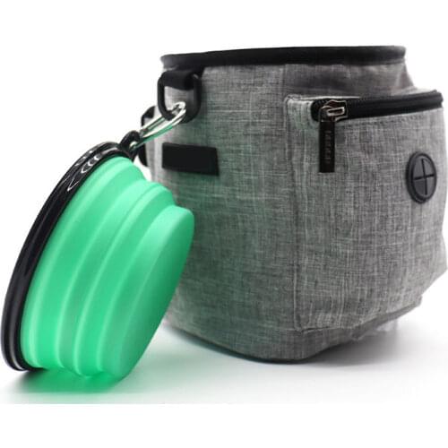 Dog Carrier Backpack and Dog Backpack Outing Pet Waist Pack Dog Food Snack Pack Pet Bowlet Training Pack Dog Stuff