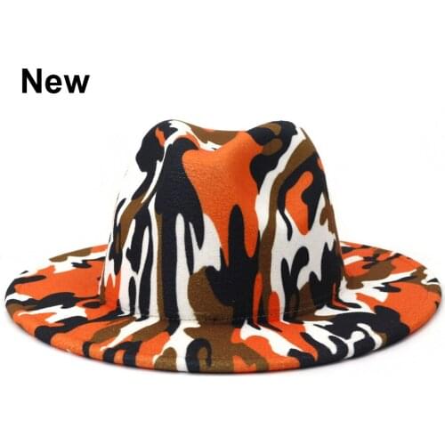 2021 Wool Felt Jazz Fedora Hats Men Women Wide Brim British Style Trilby Formal Panama Cap Outdoor Hat Caps