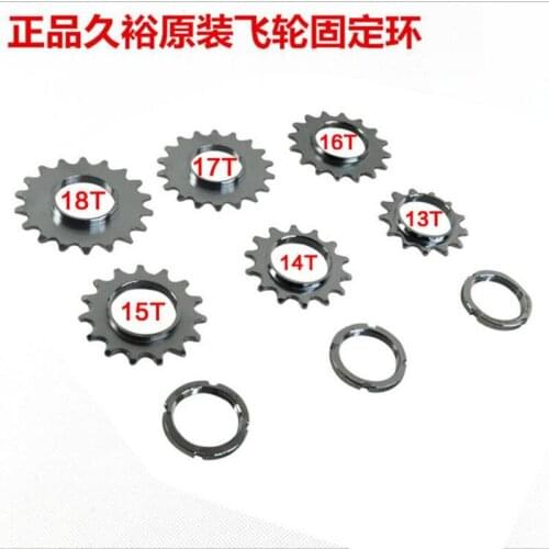 Q295 Dead-fly bike Jiuyu original 13T 14T 15T 16T single-speed inverted riding a steel flywheel fixed ring
