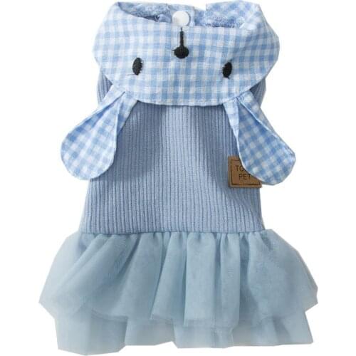 Spring Sweet Dog Chihuahua Lace Dress Clothes Summer Puppy Cat Princesses Shirts Skirt for Small Dogs Pet Clothes for yorkies