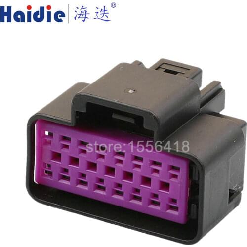 2sets auto 16pin auto plug electrical 16way plastic plug equivalent connector 15332182