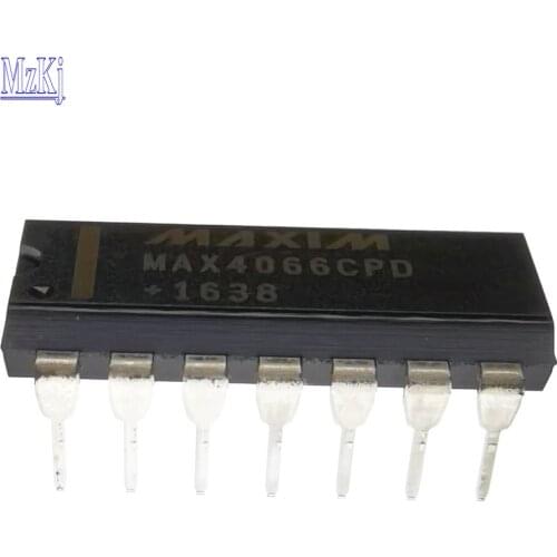 10PCS MAX4066 HOT New Original MAX4066CPD DIP14