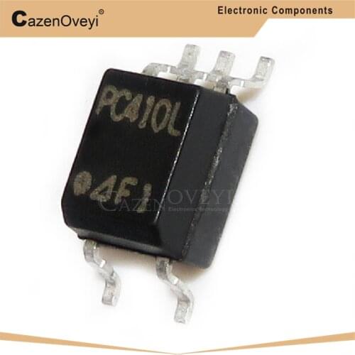 5pcs/lot PC410L PC410LONIPOF PC410L0NIP0F PC410LS Light coupling optical isolator logic output SOP-5 In Stock