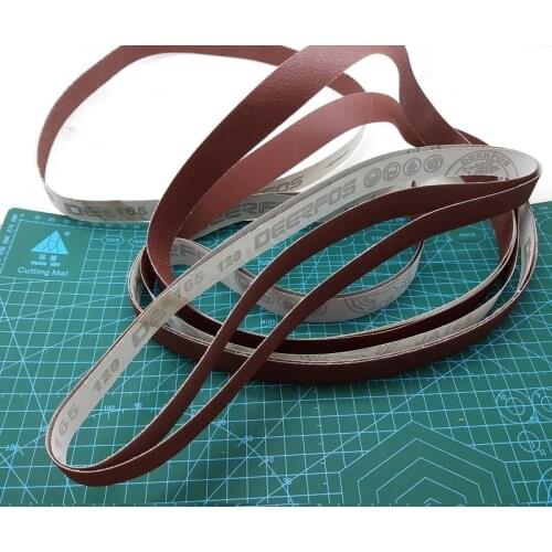 10pcs 762*25mm Abrasive Sanding Belts 60-600 Grits JA165 Sandpaper for DIY Knife grinding machine