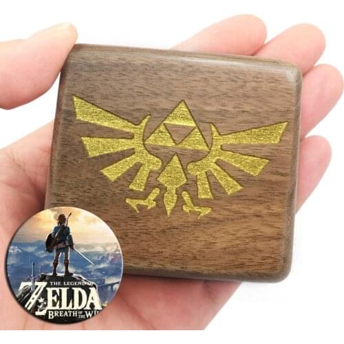Handmade Wooden The Legend of Zelda Music Box Birthday Gift For Christmas Valentines day special gifts for lovers, childrens