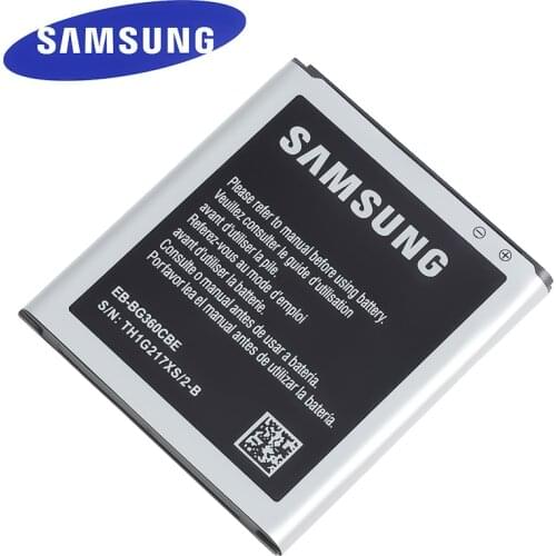 EB-BG360CBE Samsung Original Battery For Galaxy Core Prime G360 G361 G360V G3608 G360H J200 EB-BG360CBC EB-BG360BBE NFC 2000mAh