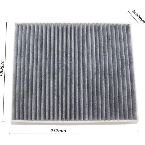Car Cabin Filter for AUDI A1 (8X1, 8XK) A1 Sportback (8XA, 8XF) 2010 2011 2012 2013 2014 2015 2016 2017 2018 6RD820367