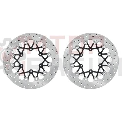 Pair Front Brake Discs for Suzuki GSXR 600 GSXR750 2008-2019 Brake Rotors 310mm 2009 2010 2011 12 2013 2014 2015 2016 2017 2018