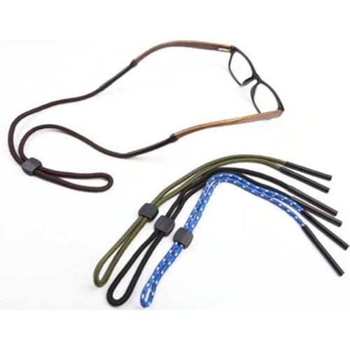New Non-Slip Sunglasses Chain Sport Glasses Cord Eyeglasses Eyewear Rope Adjustable Neck Strap String Rope Band Accessory