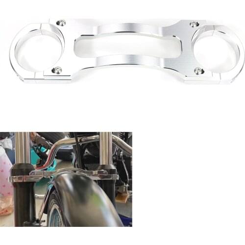 Motorcycle Front Fork Brace Fork Stabilizer Fit For Harley Softail Customs FXSTC Night Trains FXSTB Dyna Wide Glides