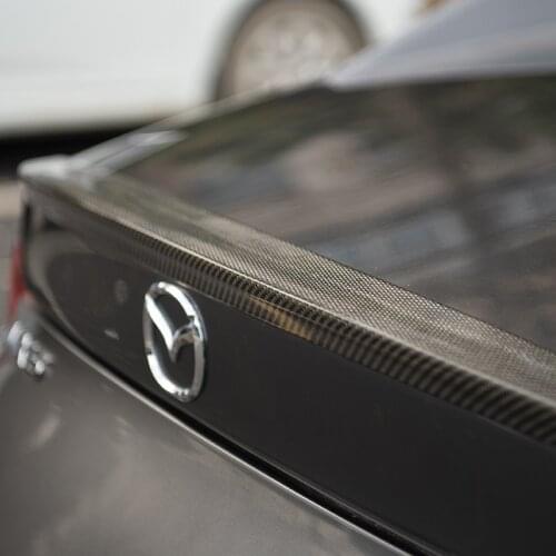Carbon Fiber Exterior Rear Spoiler Tail Trunk Boot Wing Decoration Car Styling Hatchback SPOILER REAR LIP For Mazda MX5 RF ND