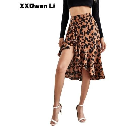 Женские юбки с высокой талией XXOWENLI China At AliExpress