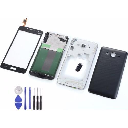 For Samsung Galaxy J2 Prime SM-G532F G532H LCD touch Screen+Housing Front Middle Frame+Battery Back Cover+Home Button+Tools