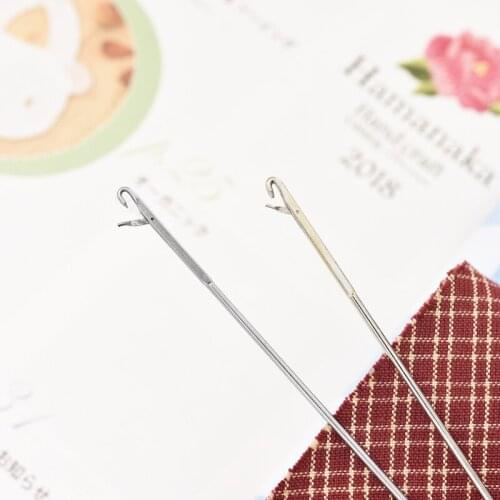 1pc Crochet Hook Set New Portable Crochet Latch Tool Standard Gauge Knitting Needles Weave Craft Sewing Machine Needles