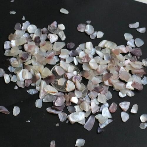 100g/lot Natural Crushed Shell Mother of Pearl shell for DIY Jewelry Crushed Shell MOP Pearl shell scraps for fake nails