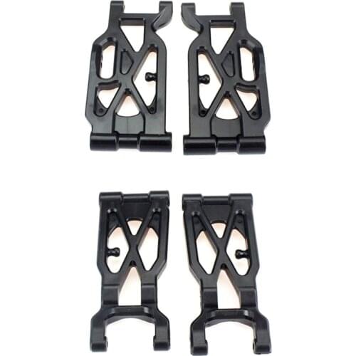 4Pcs Front and Rear Suspension Arm Swing Arms 104001-1858/1859 for Wltoys 104001 1/10 RC Car Spare Parts