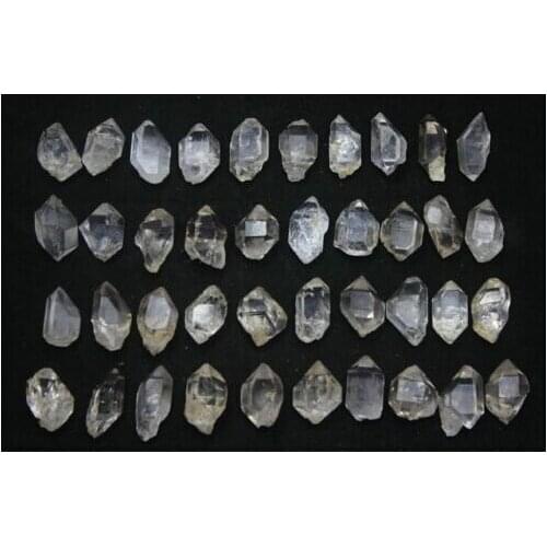 40 AA++ Top Quality Herkimer Diamond Crystal Quartz points Specimens