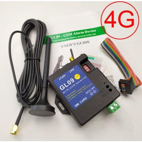 4G Version GL09 Smart Designed Home Security GSM Alarm System SMS & Calling wireless alarm