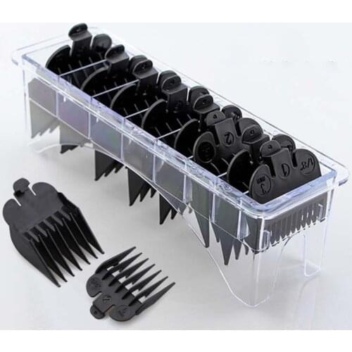 8 Pcs/set Electric Clippers Caliper Limit Comb Oil Head Clipper Combs M76F