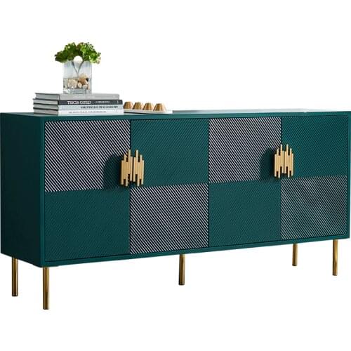American light luxury dining side cabinet living room household modern simple side cabinet storage cabinet furniture