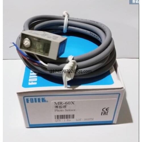 MR-60X MR-60XP FOTEK Photoelectric Switch Sensor Reflex Type PHOTO SENSOR NPN & PNP Sn-60CM 100% New Original