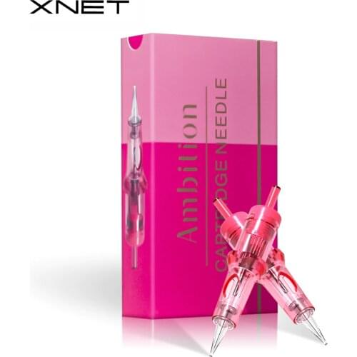 XNET SMP & PMU 20pcs Cartridge Tattoo Needles Micropigmentation Permanent Make-Up Eyebrows Eyelinver Lips Microblading