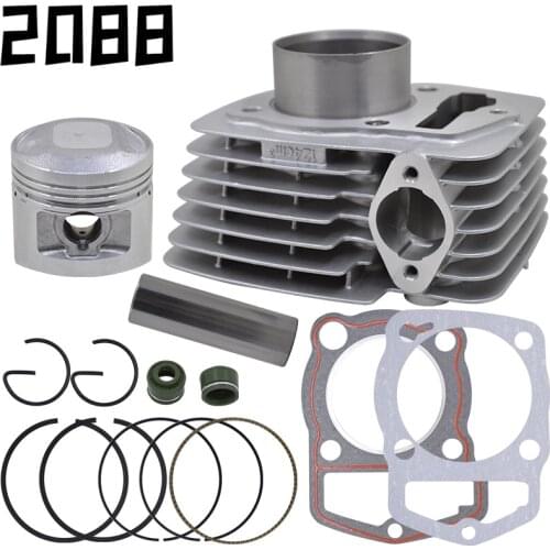 Cylinder Piston Ring Gasket Kit STD Big Bore for Honda CITY FLY 125 CLR125 XLR 125 XLR125 1998 NX125 NX 125 Upgrade to 150cc