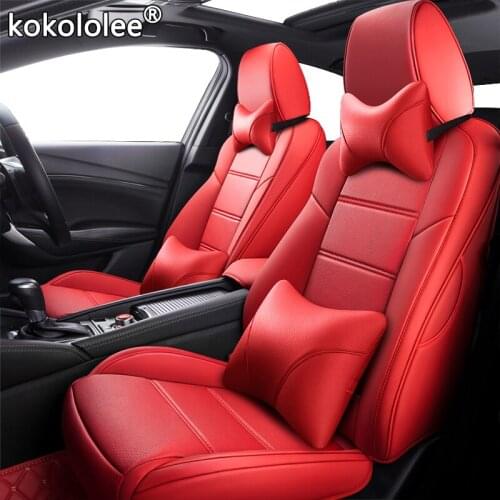 Kokololee Custom Leather car seat covers For MINI COOPER MINI ONE PACEMAN CLUBMAN COUNTRYMAN COUPE Automobiles Seat Covers cars