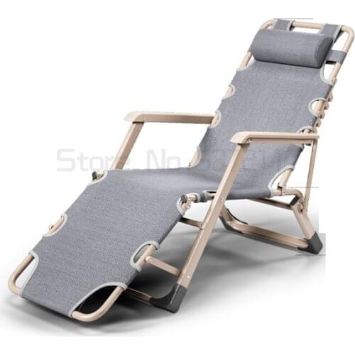 Summer folding recliner siesta bed balcony leisure beach armchair lazy sofa summer chair