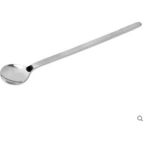 Kitchen Barware Bar Tools 20.5 Cm Round Head Stainless Steel Cocktail Bar Spoon Mixing Stir Spoon Bar Spoons 4 Pcs/lot