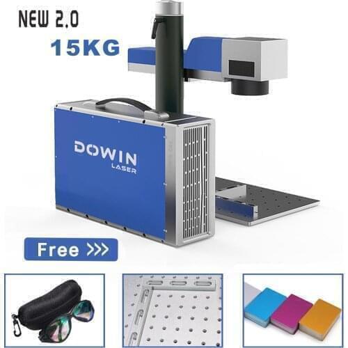 Metal Fiber Laser Marking Engraving Printing Machine
