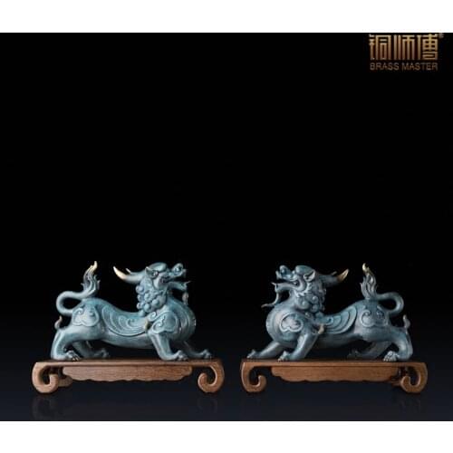 Copper master copper ornaments "brave" Home Furnishing accepts the wealth of jewelry Crafts Ornament