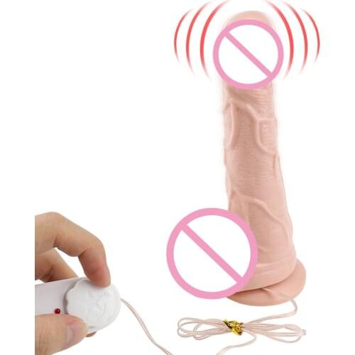 Man nuo Rotating Vibrator Dick Sex Toys for Women With Strong Suction Cup Vibrating Dildo S/M/L Size Realistic Penis