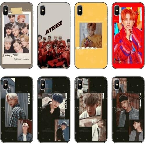 ATEEZ HongJoong SeongHWA tup soft cover case For Huawei Honor 20 10i 9X 10 Lite 8S 8C 8X 7C 7X 7A Mate 40 30 20 lite Pro