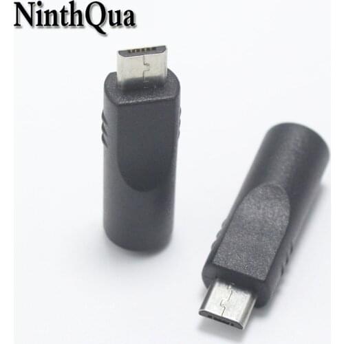 NinthQua 3.5*1.1 mm Female jack to Micro USB Male Plug DC Power Connector Adapter for Phone MP3 MP4 Sumsang Ipad