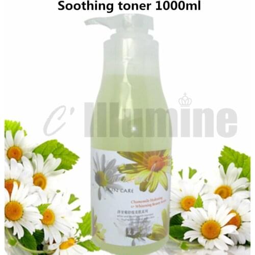 Chamomile Skin Cooling Repair sensitive skin Toner Make Up Water Sprayer Water Anti Aging Cosmetics Beauty Salon Products 1000g
