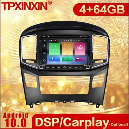 2 Din Carplay Android Radio Receiver Multimedia Stereo For Hyundai H1 2016 2017 2018 GPS Navi IPS Recorder Video Audio Head Unit
