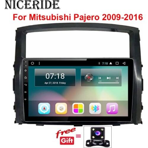 9" Android 7.1 Car GPS Player for Mitsubishi Pajero V97 V93 2006-2011 Auto Radio Multimedia GPS NAVI headunit wifi bluetooth
