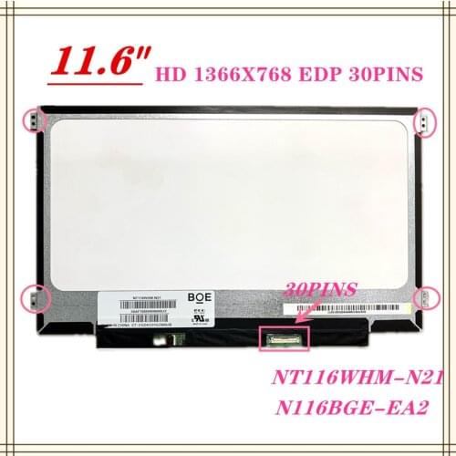 FREE SHIPPING 11.6" EDP Slim 30Pin Laptop LED Screen B116XTN01. 0 N116BGE-EB2 32 NT116WHM-N21 N116BGE-EA2 N116BGE-E42 EDP