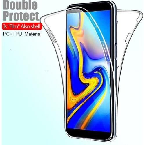 Full Cover Front Back Protect Transparent Cover Case For iPhone 12 11 Pro Max X Xr Xs 8 7 Plus 6 6s SE 2020 13 Mini PC and TPU