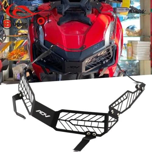 For Honda ADV150 ADV 150 2019 2020 2021 Motorcycle Accessories Headlight Head Light Grille Guard Cover