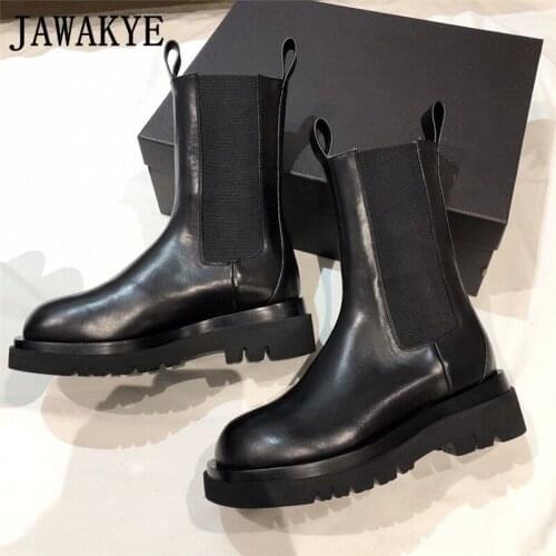 JAWAKYE Men's Motorcycle Boots