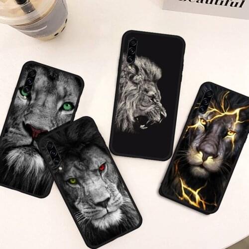 Lion Ferocious animal overlord Phone Case for samsung galaxy a 51 52 71 50 12 72 21s 70 40 20e 31 30s 32 5G soft silicone coque