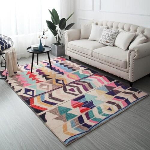 Morocco Soft Carpet For Living Room Home Fluffy Bedroom Carpet Bedside Rug Study Room Floor Area Rugs Carpets Hallway Decorative