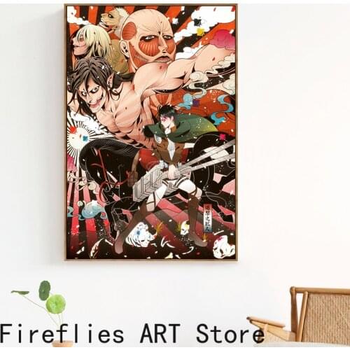Diamond Embroidery Full Square Drill Anime Attack on Titan Diamond Painting Cross Stitch Kits Mosaic Home Decor Painting Gift