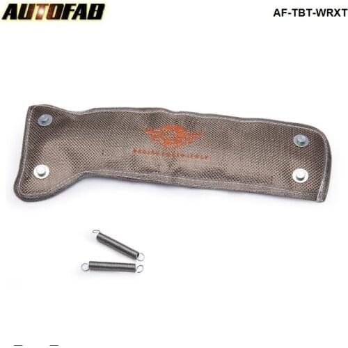 TURBO/TURBOCHARGER HEAT-WRAP BLANKET FOR WRX/STi/LEGACY EJ25 VF22-VF42 TITANIUM AF-TBT-WRXT
