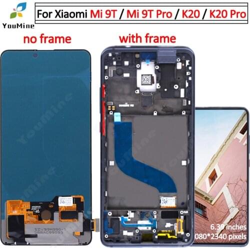 For xiaomi mi 9t pro lcd Display Touch Screen Digitizer M1903F10G M1903F11G Assembly Raplacement For Xiaomi Mi 9T mi9t LCD