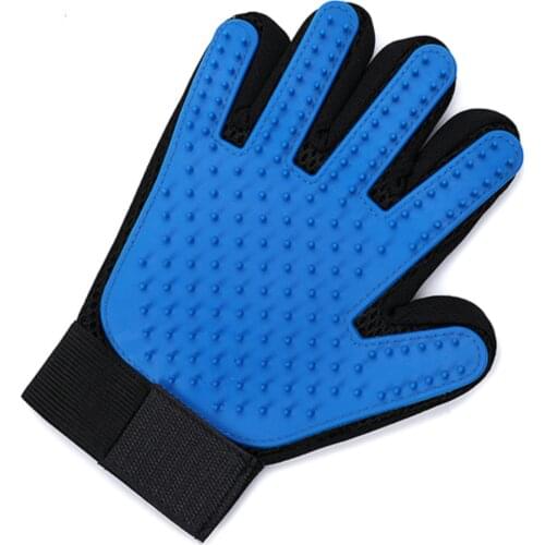 Pet hair removal gloves cat massage cleaning plastic gloves